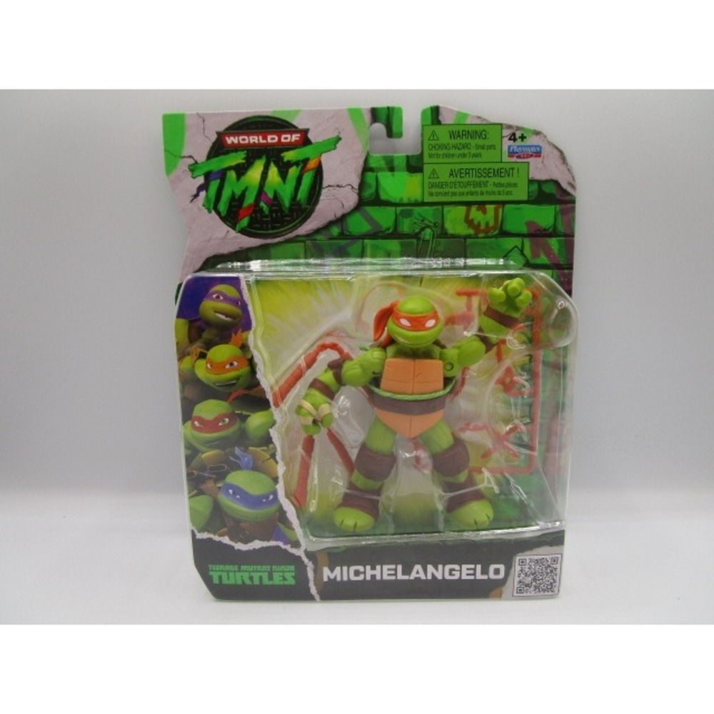 World Of Teenage Mutant Ninja Turtles Michelangelo 4" Action Figure Playmates